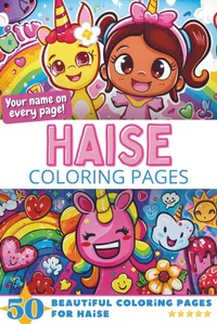 Haise Coloring Book Cover