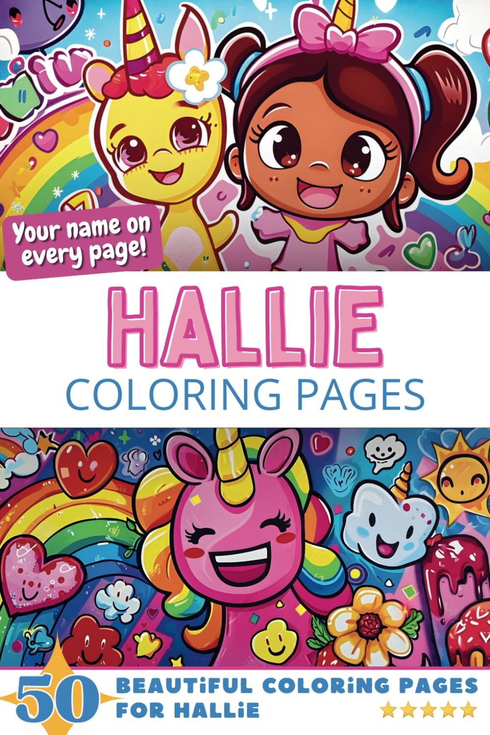 Hallie Coloring Pages Cover