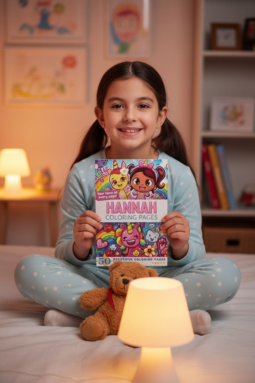 Hannah personal coloring pages