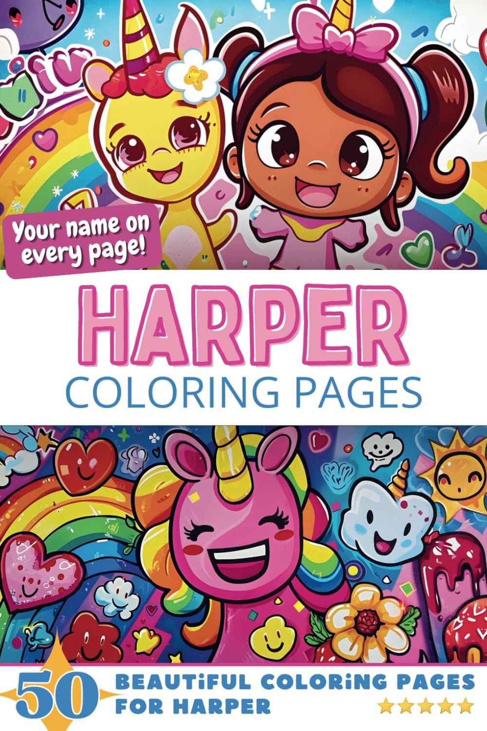 Harper Coloring Pages Cover