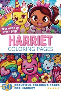 Harriet Coloring Book Cover