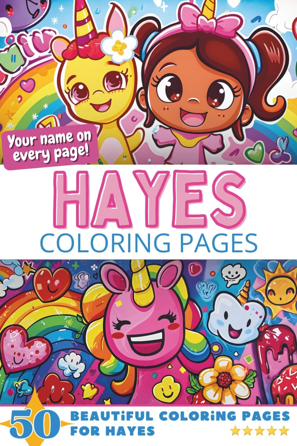 Hayes Coloring Pages Cover