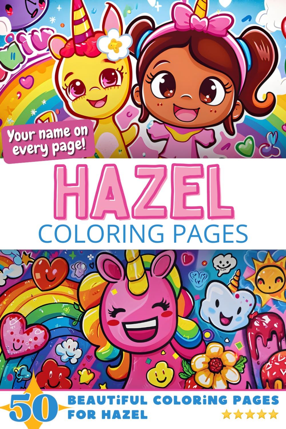 Hazel Coloring Pages Cover