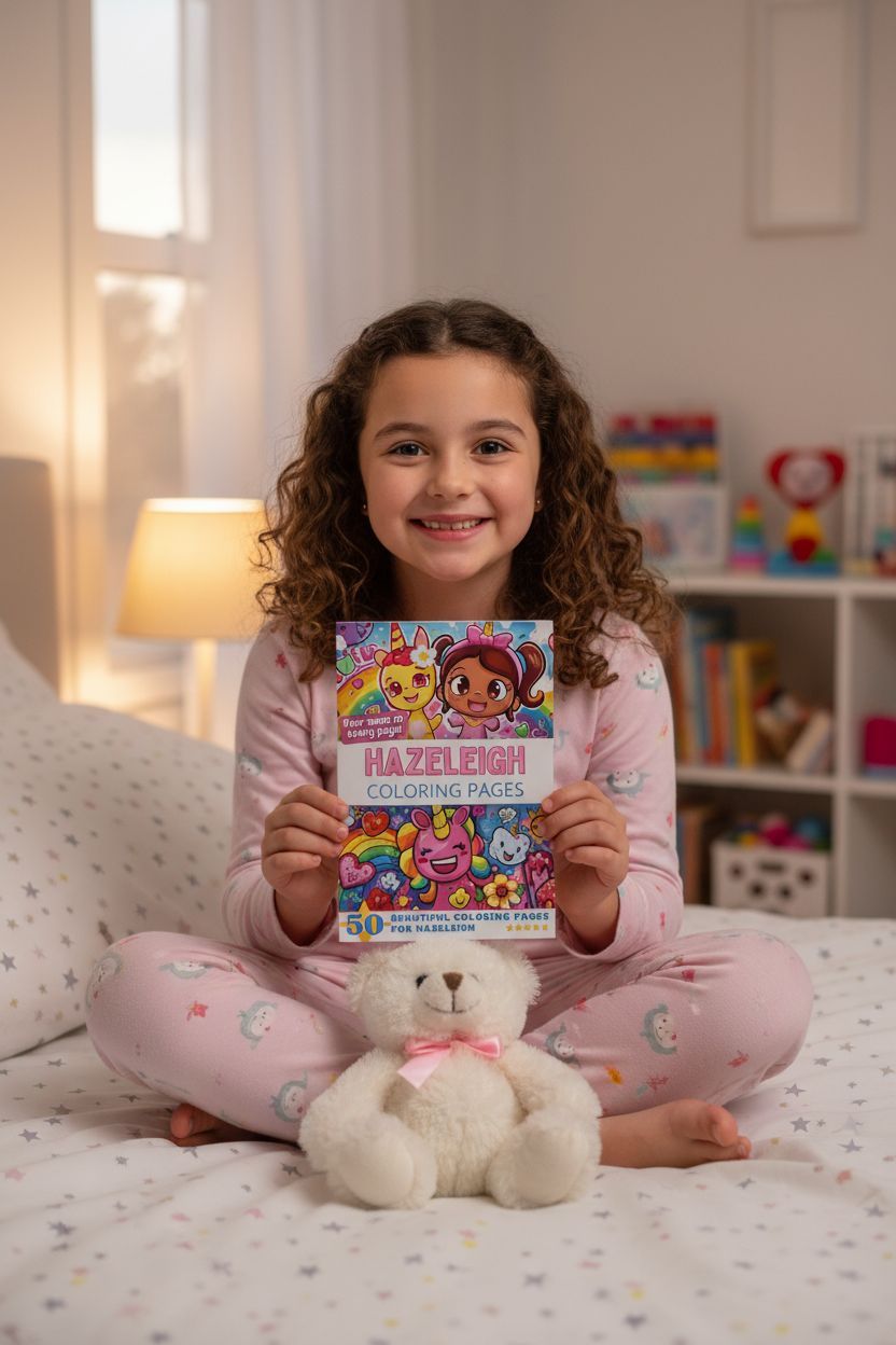 Hazeleigh personal coloring pages