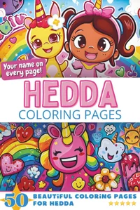 Hedda Coloring Book Cover