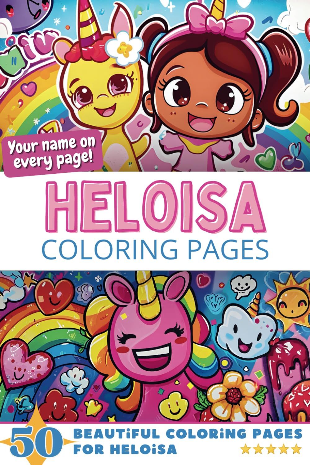 Heloisa Coloring Book Cover