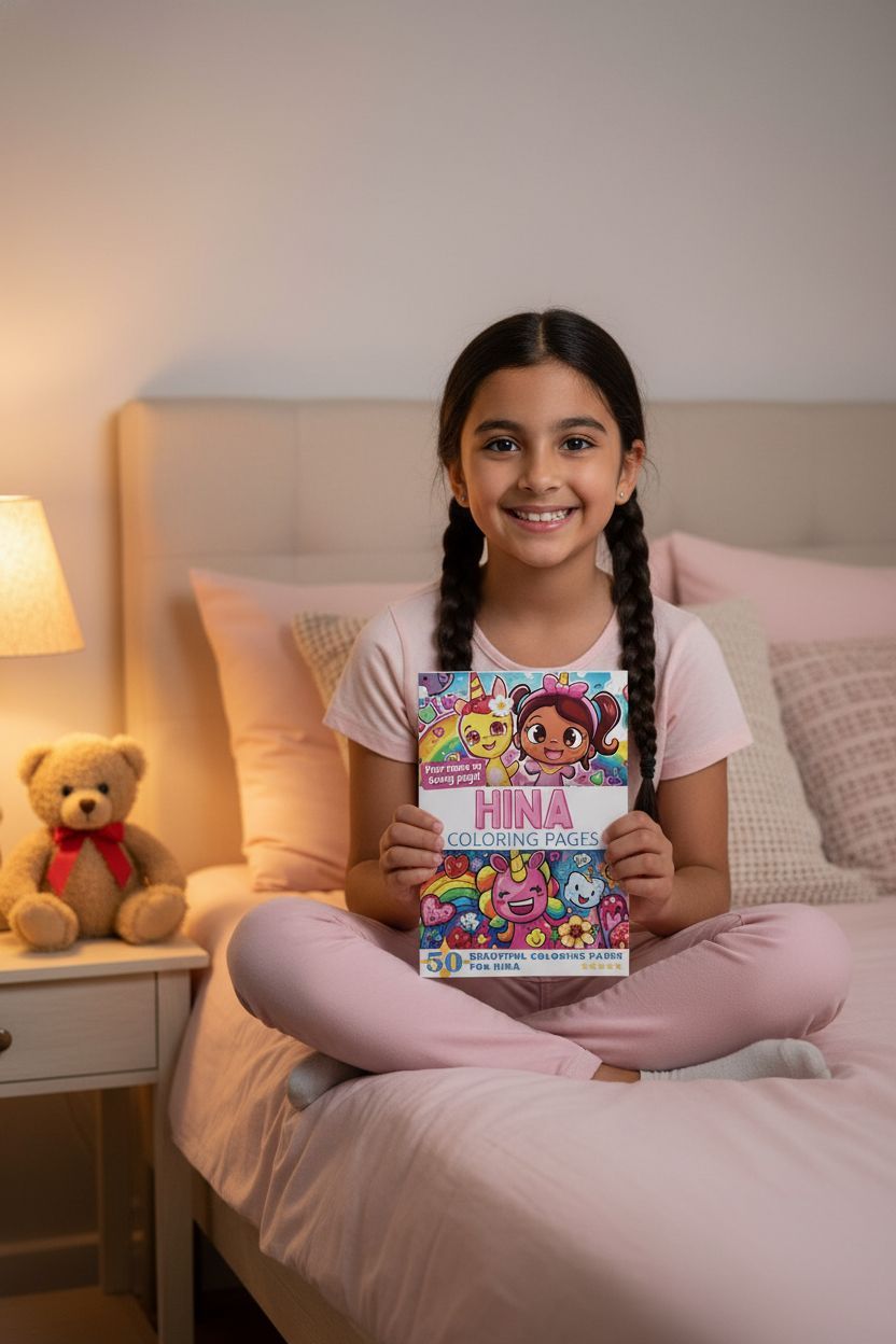 Hina personal coloring pages