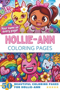 Hollie-Ann Coloring Book Cover