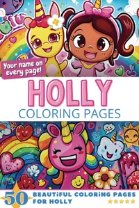 Holly Coloring Book Cover