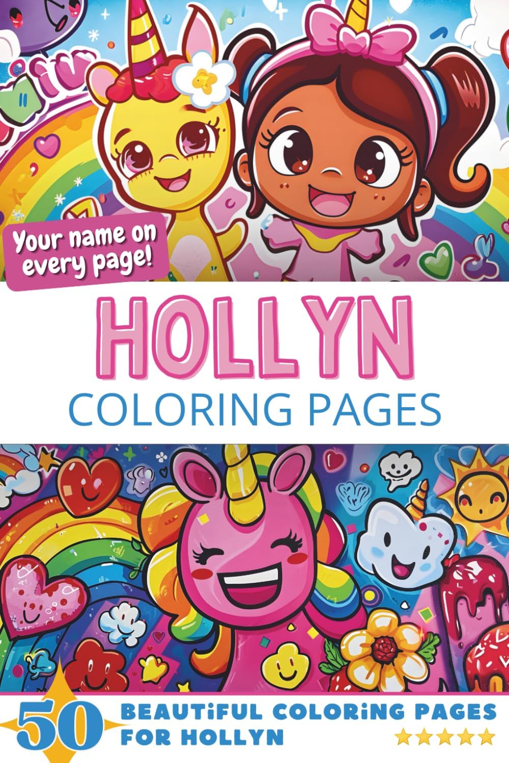 Hollyn Coloring Pages Cover