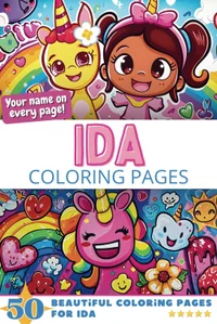 Ida Coloring Book Cover