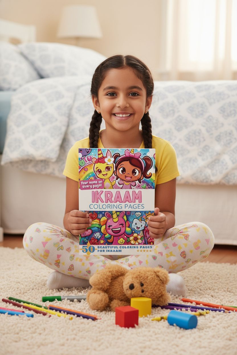 Ikraam personal coloring pages