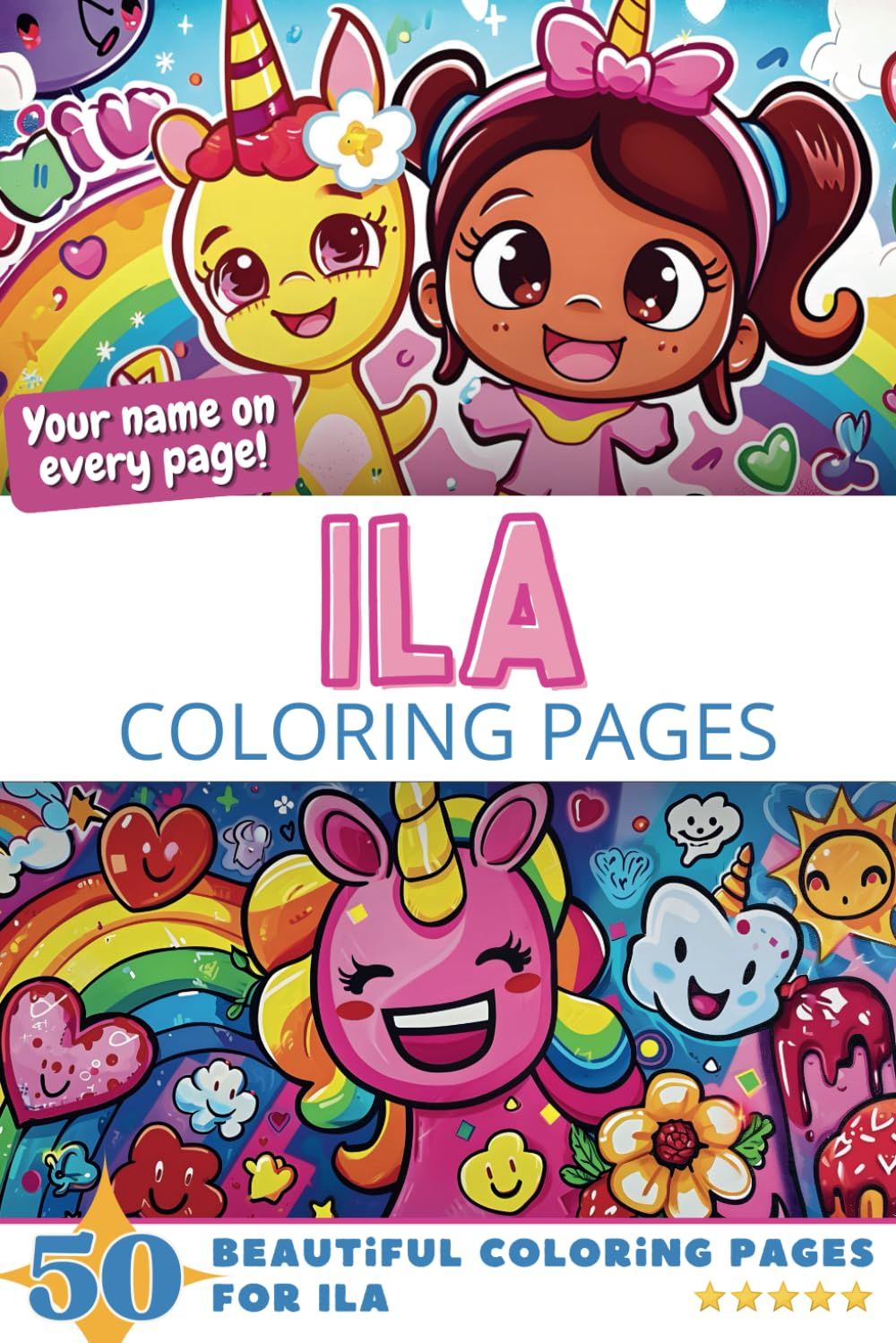 Ila Coloring Book Cover