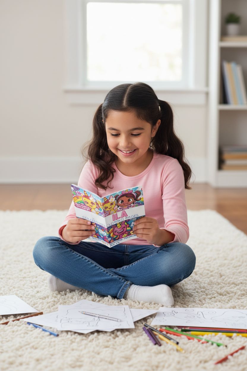 Ila personal coloring pages