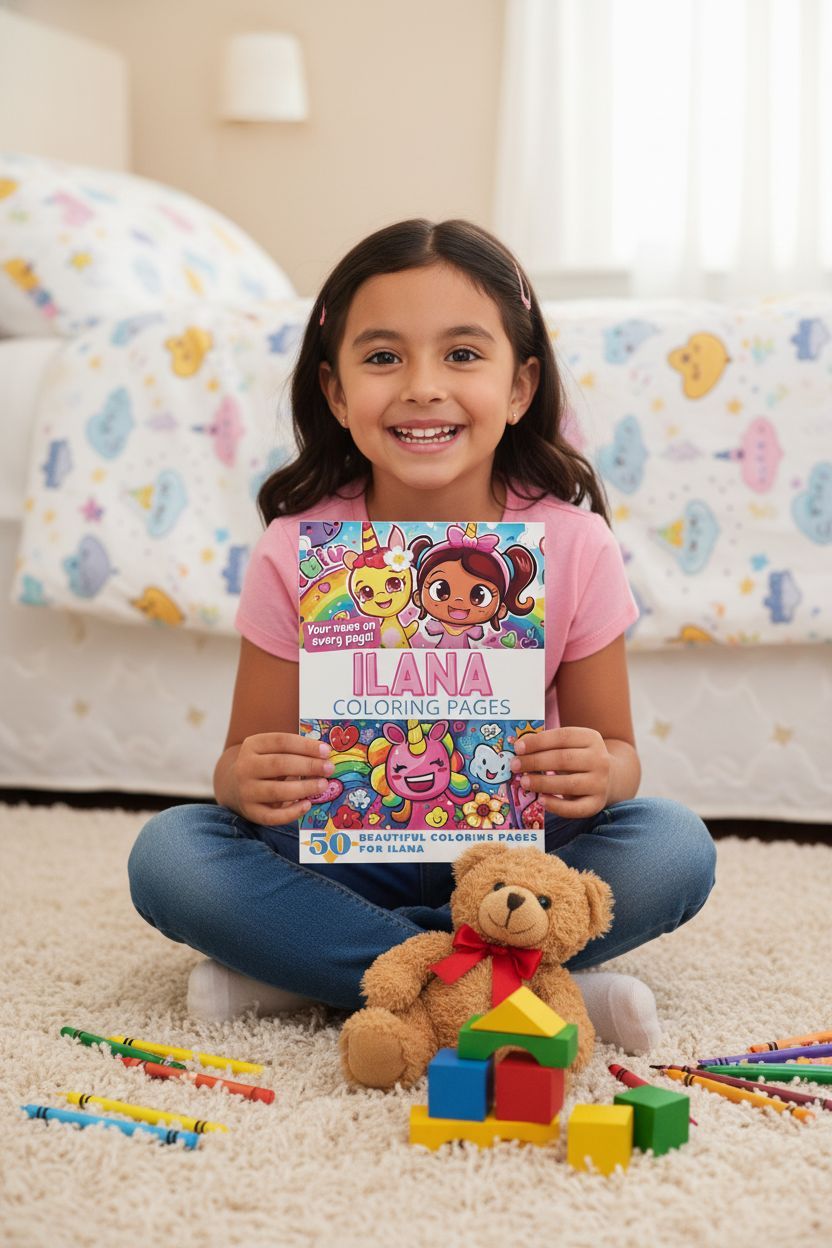 Ilana personal coloring pages