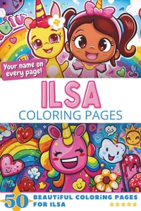 Ilsa Coloring Book Cover