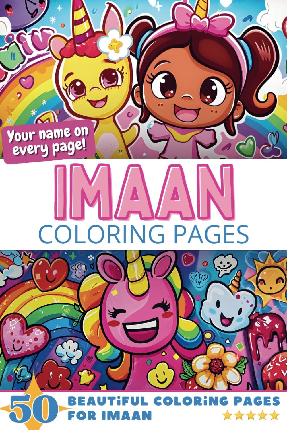 Imaan Coloring Pages Cover