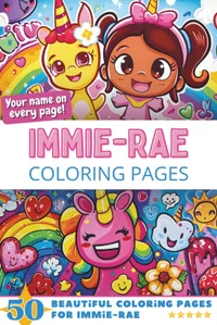 Immie-Rae Coloring Book Cover