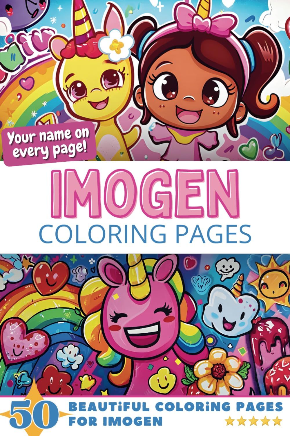 Imogen Coloring Pages Cover
