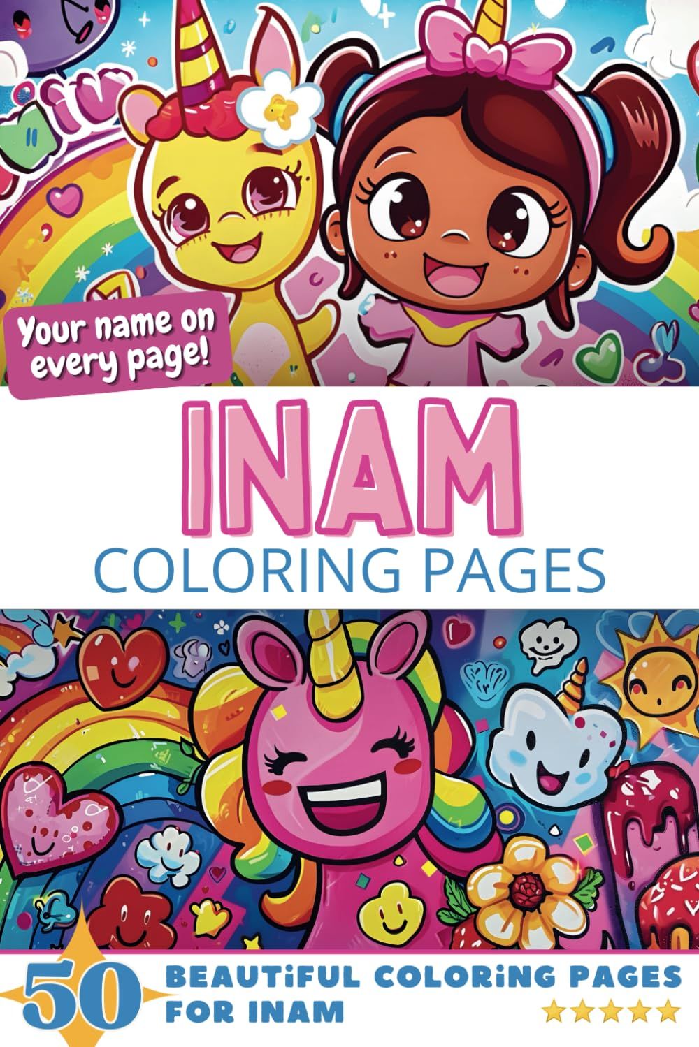 Inam Coloring Book Cover