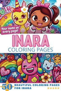 Inara Coloring Book Cover