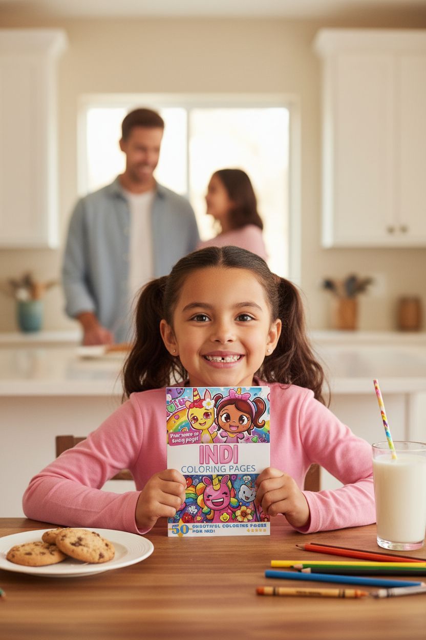 Indi personal coloring pages