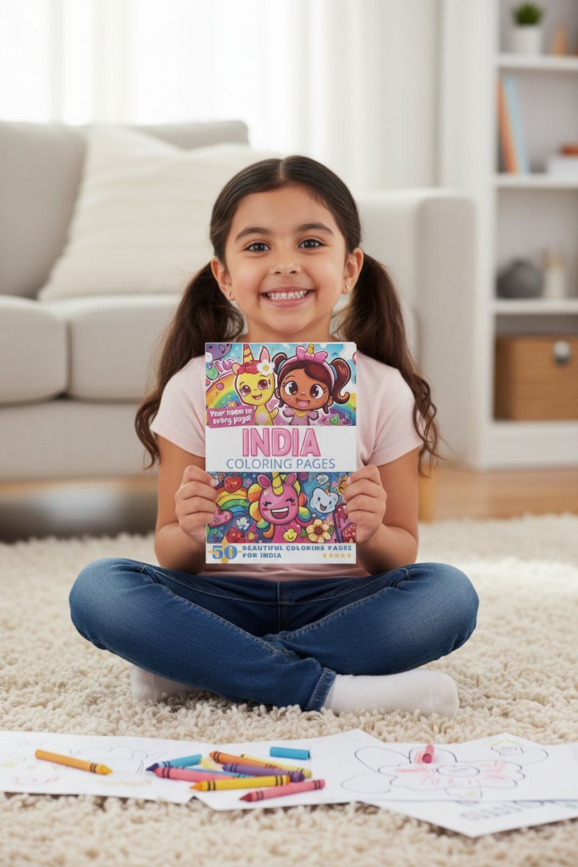 India personal coloring pages