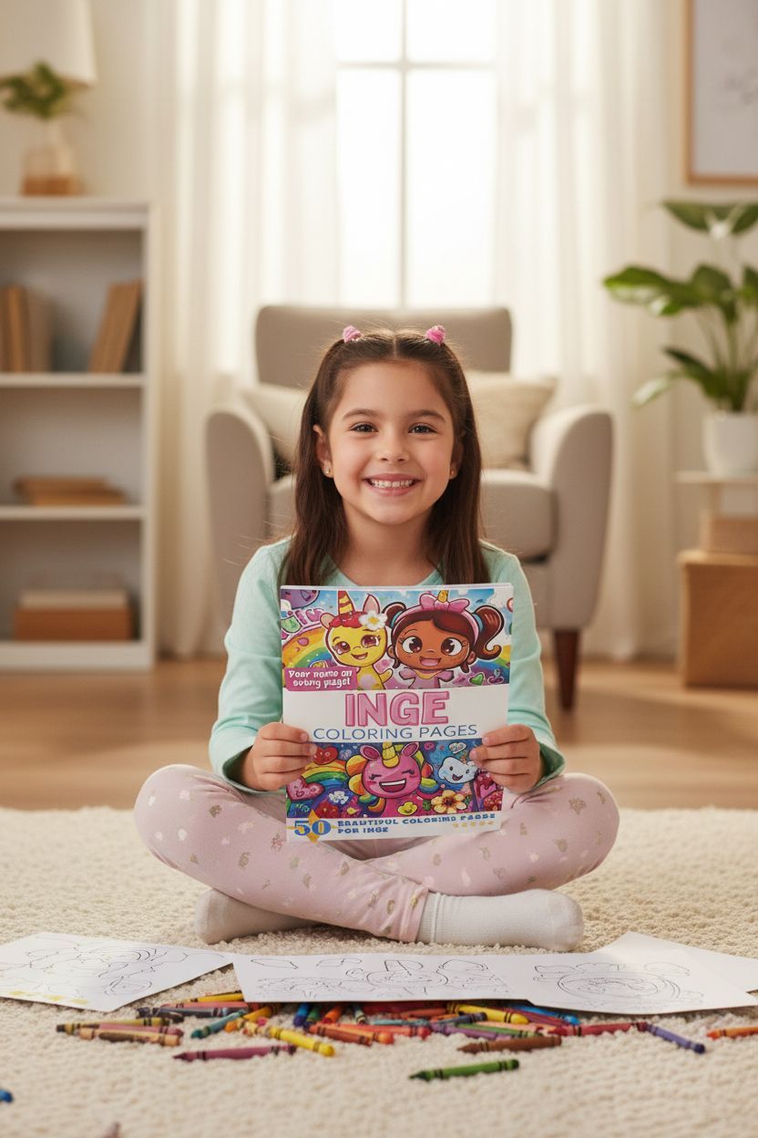 Inge personal coloring pages