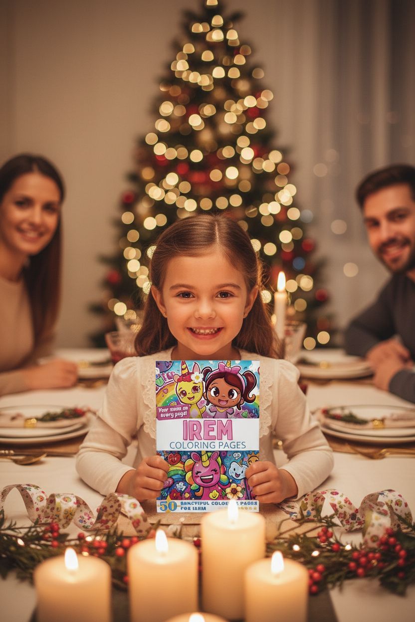 Irem Christmas coloring pages gift