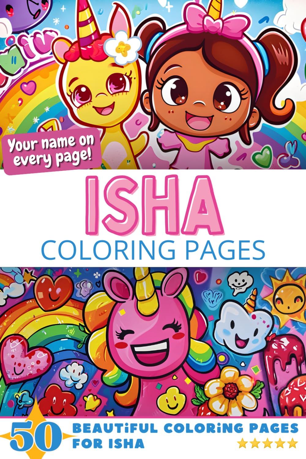 Isha Coloring Pages Cover