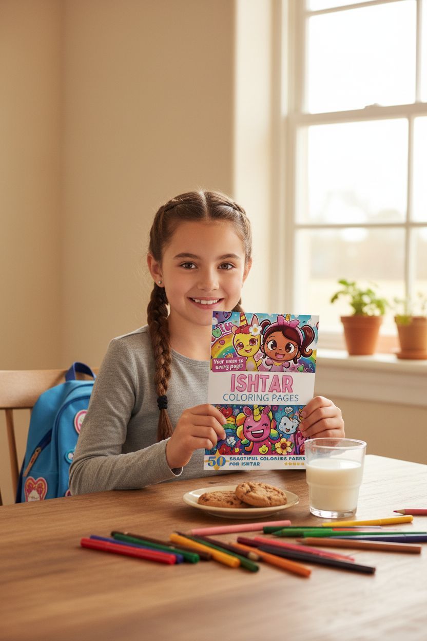 Ishtar personal coloring pages