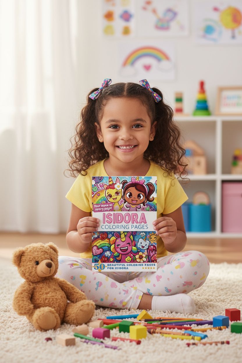 Isidora personal coloring pages