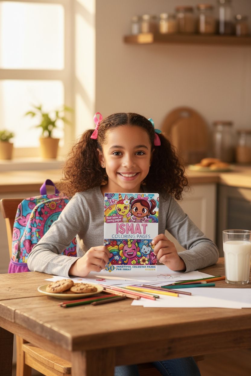 Ismat personal coloring pages