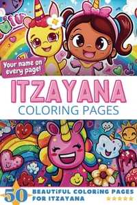 Itzayana Coloring Book Cover