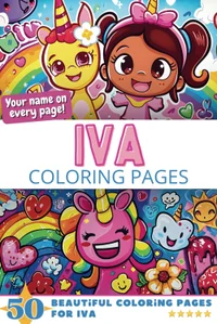 Iva Coloring Book Cover