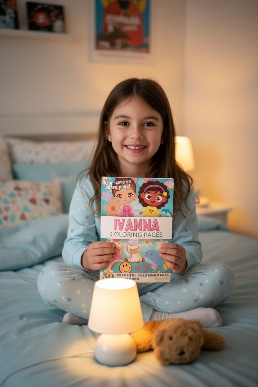 Ivanna personal coloring pages