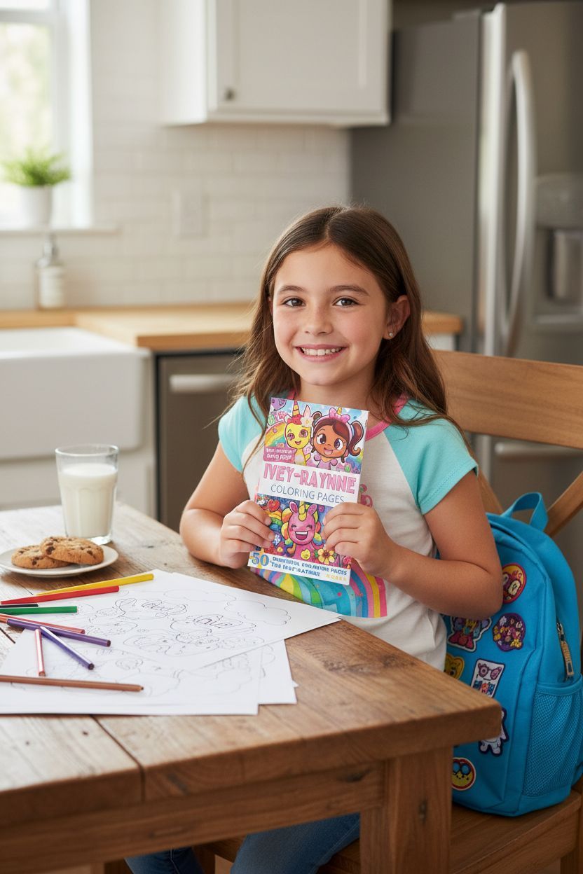 Ivey-Raynne personal coloring pages