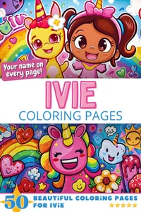 Ivie Coloring Book Cover