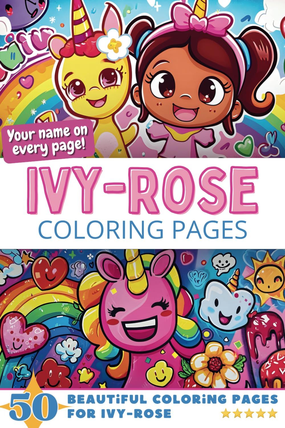 Ivy-Rose Coloring Pages Cover