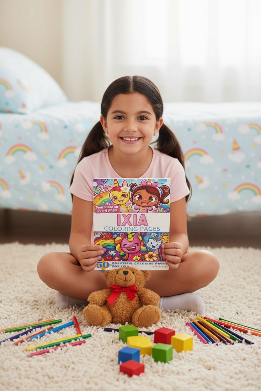 Ixia personal coloring pages