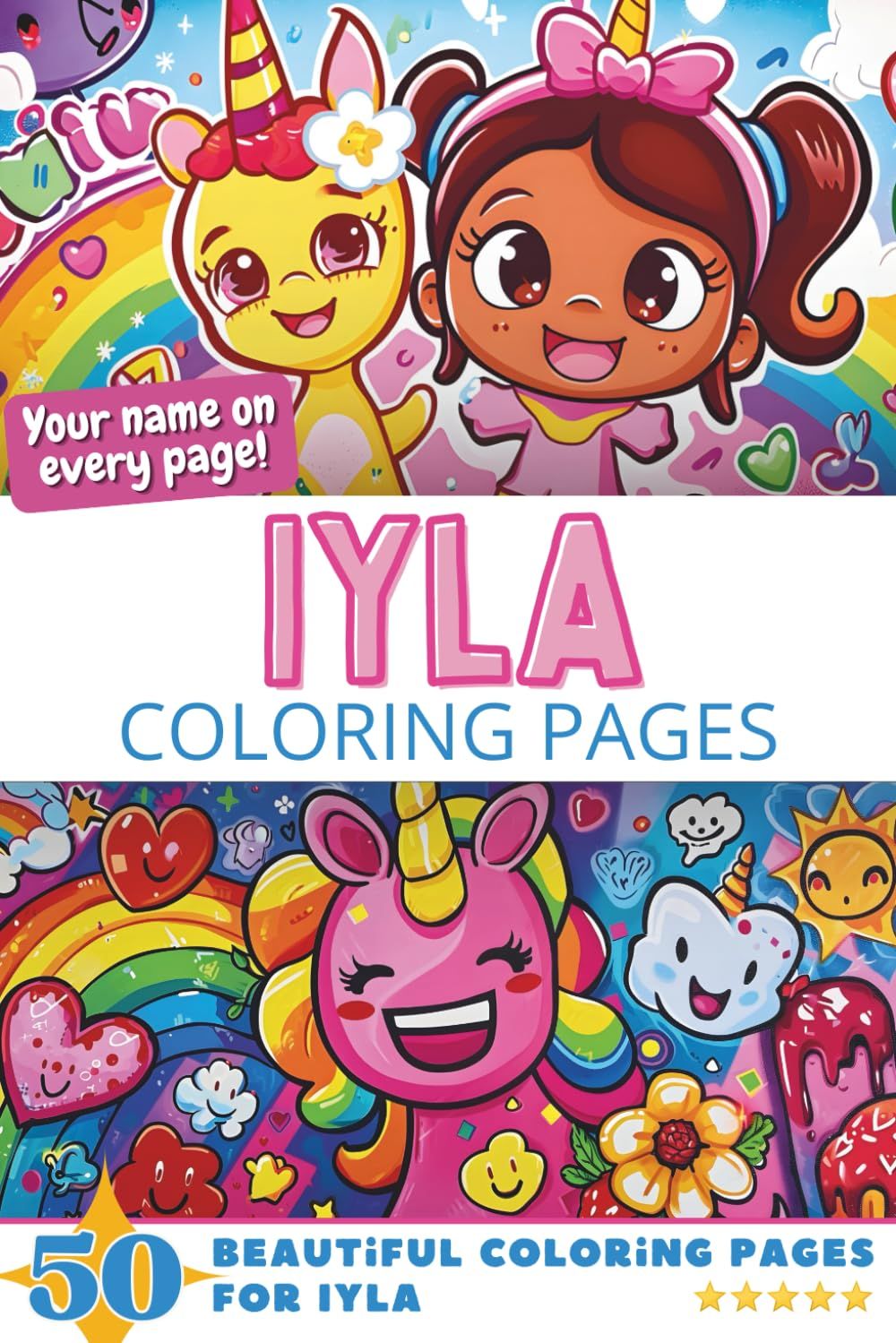 Iyla Coloring Pages Cover