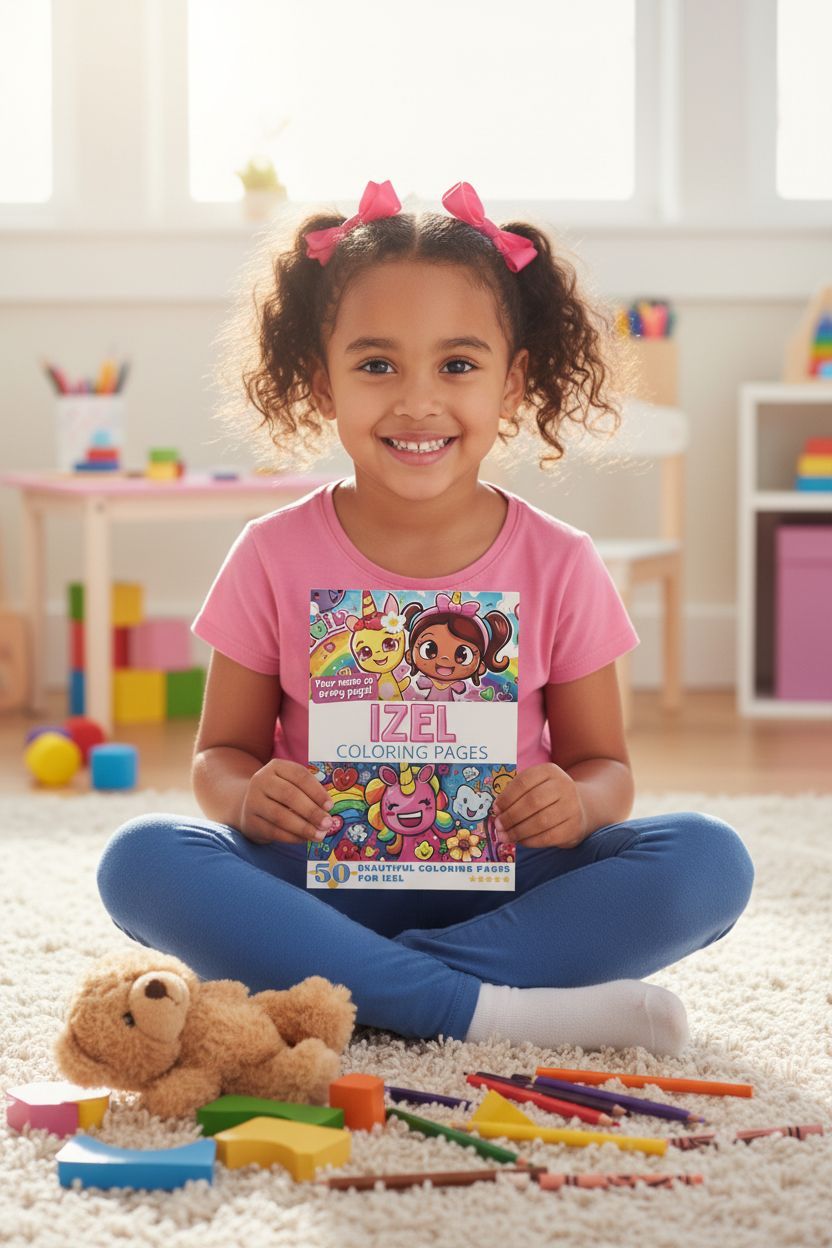 Izel personal coloring pages