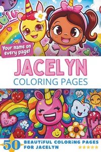 Jacelyn Coloring Book Cover
