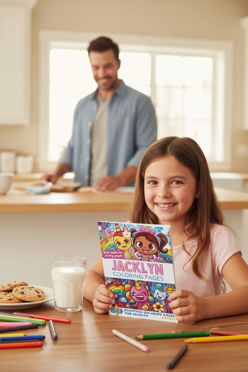 Jacklyn personal coloring pages