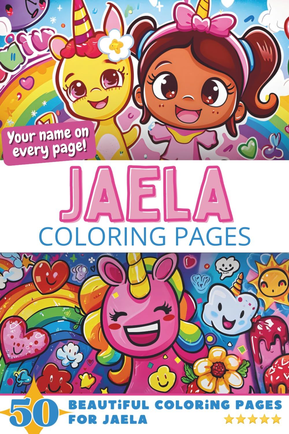 Jaela Coloring Book Cover