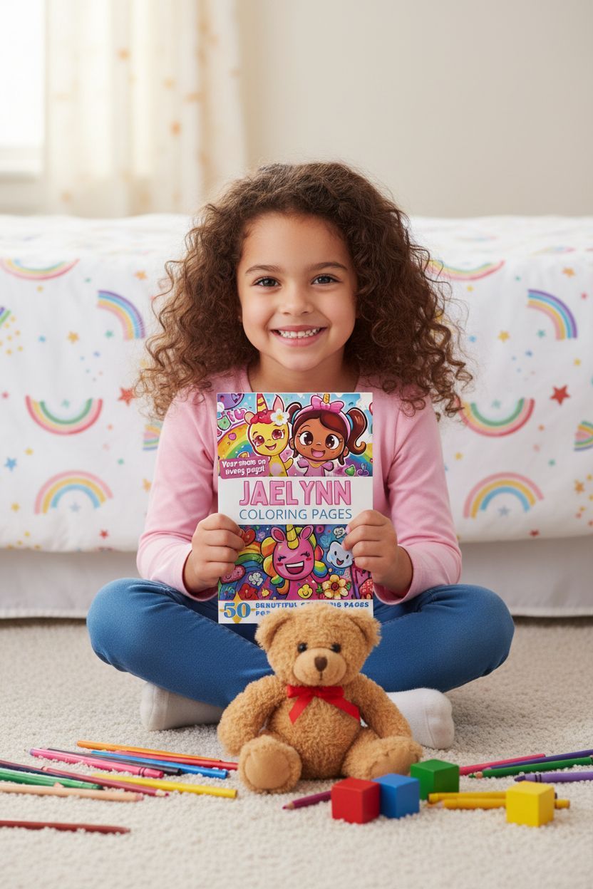 Jaelynn personal coloring pages