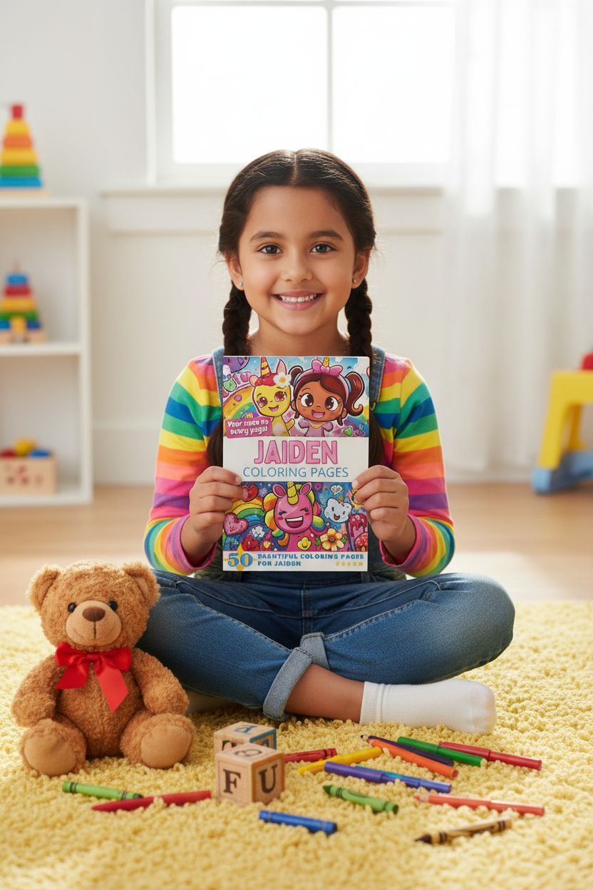 Jaiden personal coloring pages