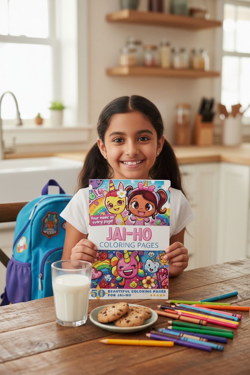 Jaiho personal coloring pages