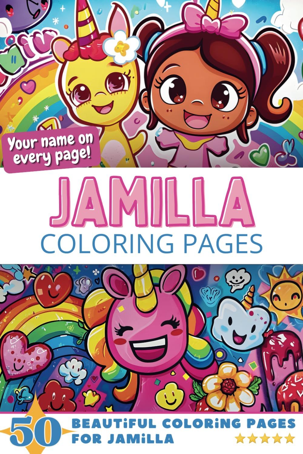 Jamilla Coloring Book Cover