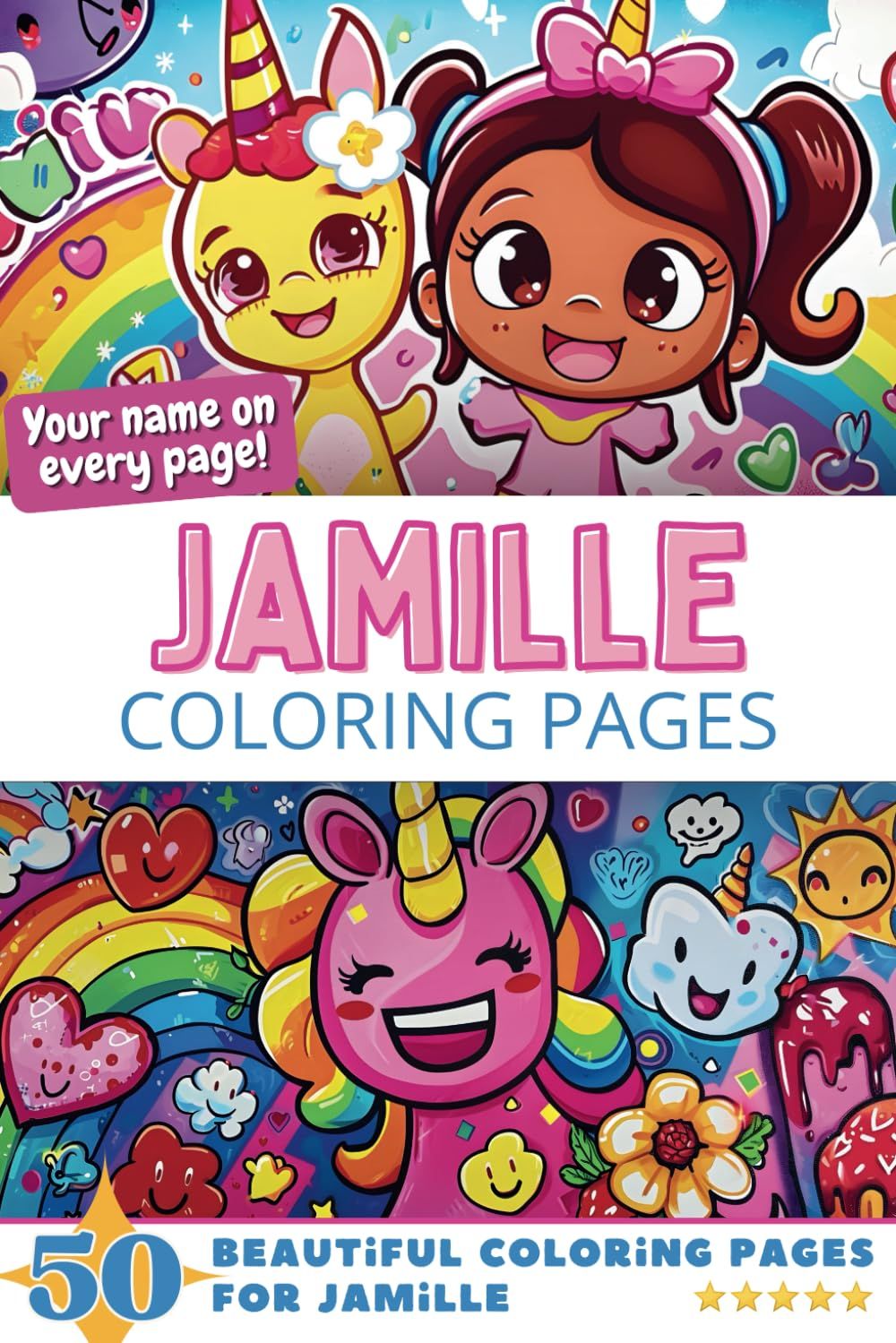Jamille Coloring Book Cover
